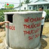 Cư Jút lắp đặt 30 bể thu gom rác thải tiện lợi ở nông thôn